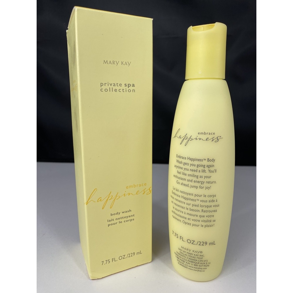 Mary Kay Embrace Happiness Body Wash 7.75 oz Private Spa Collection Bath New